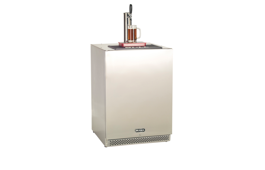 Bull - Outdoor Rated Kegerator 6.6 cu. ft.