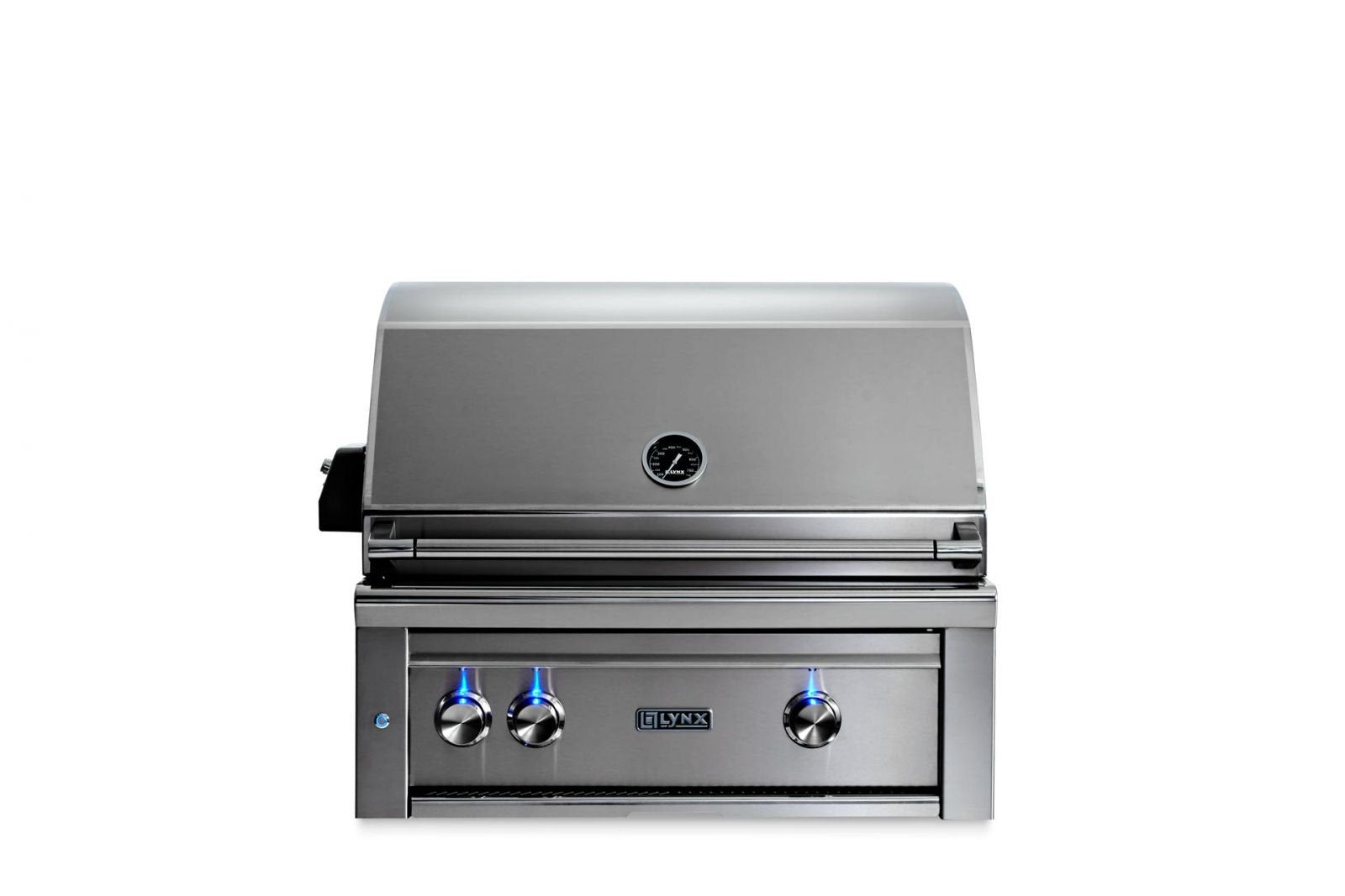 Lynx - 30” Professional Built-In Grill with 1 Trident Infrared Burner and 1 Ceramic Burner and Rotisserie