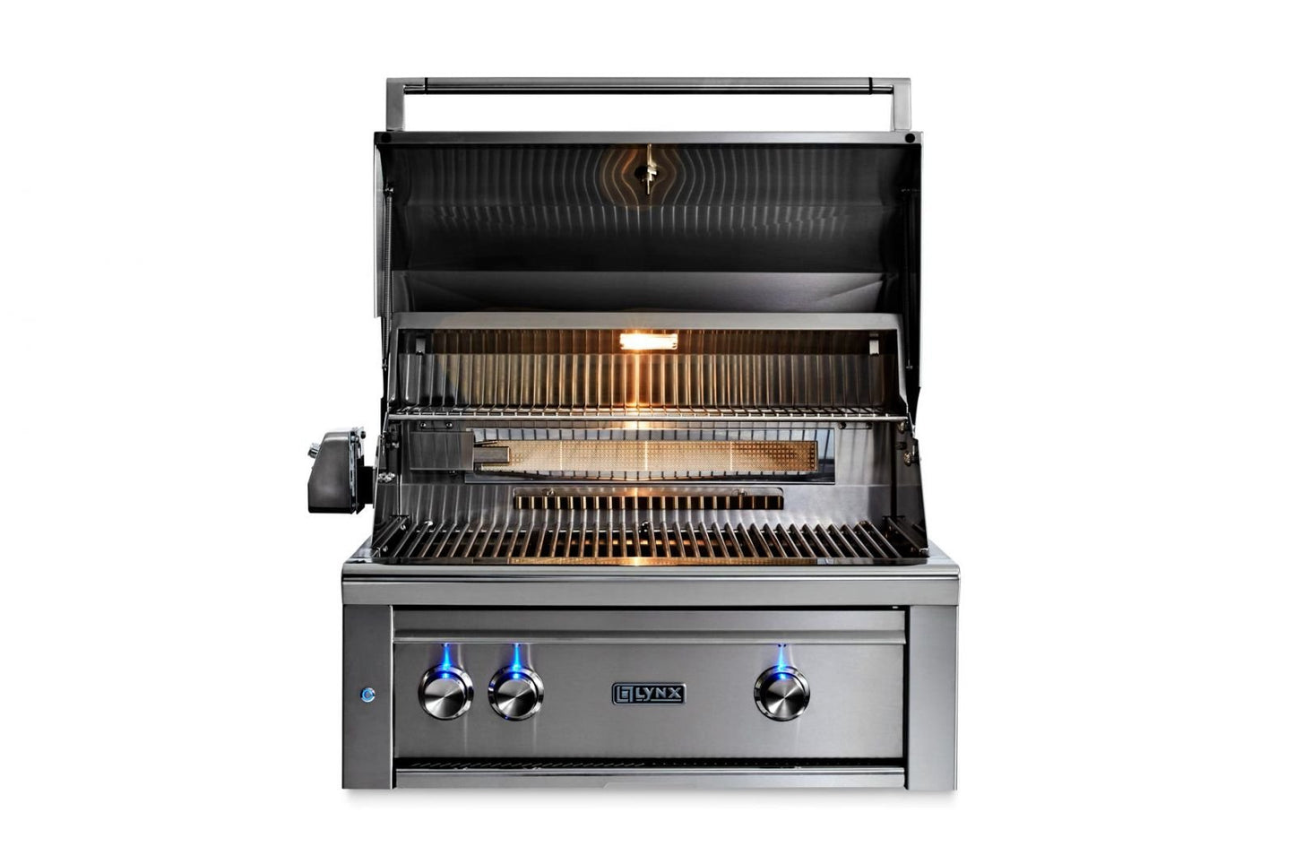 Lynx - 30" Professional Built-In Grill With All Trident Infrared Burners And Rotisserie w/ Insulated Jacket