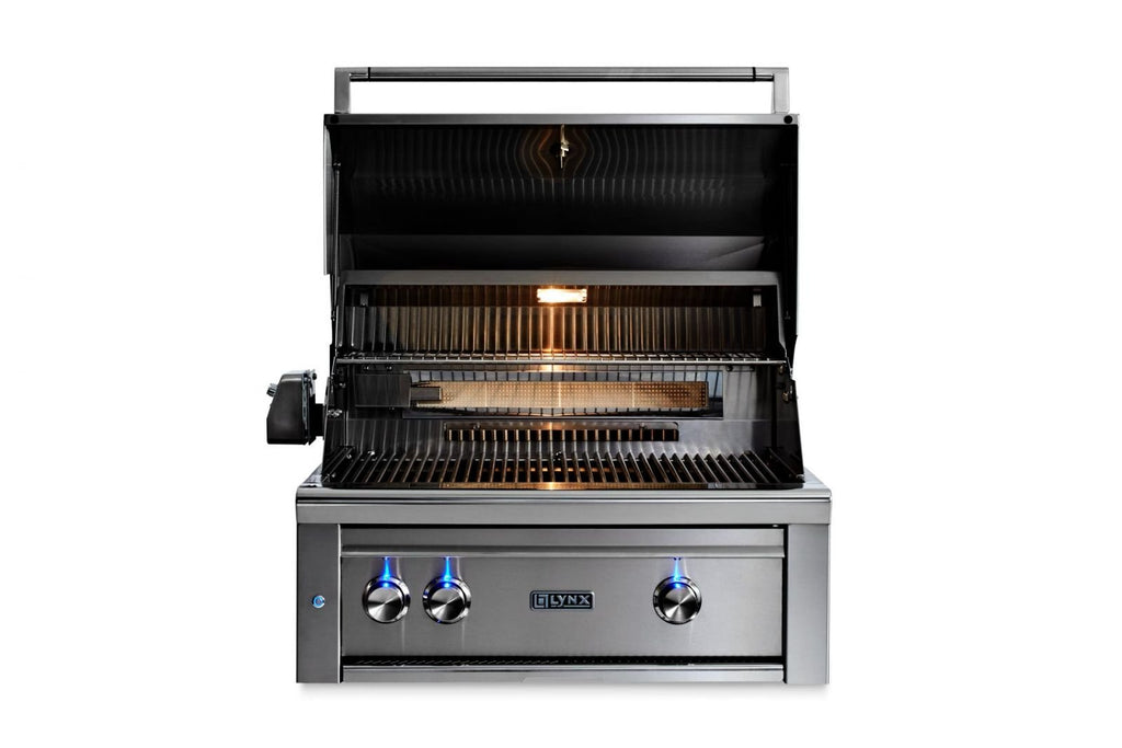 Lynx 30” Professional Built in Grill with All Ceramic Burners and Rotisserie w/ insulated jacket