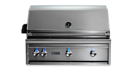 Lynx 36” Professional Built in Grill with All Ceramic Burners and Rotisserie w/ insulated jacket