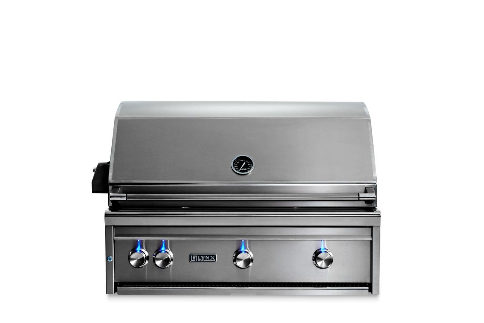 Lynx - 36” Professional Built-In Grill with 1 Trident Infrared Burner and 2 Ceramic Burners and Rotisserie