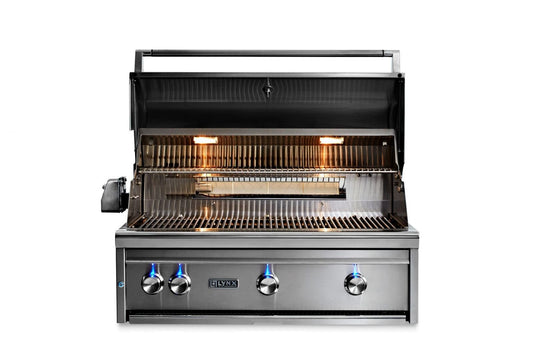 Lynx - 36" Professional Built-In Grill With All Trident Infrared Burners And Rotisserie w/ Insulated Jacket