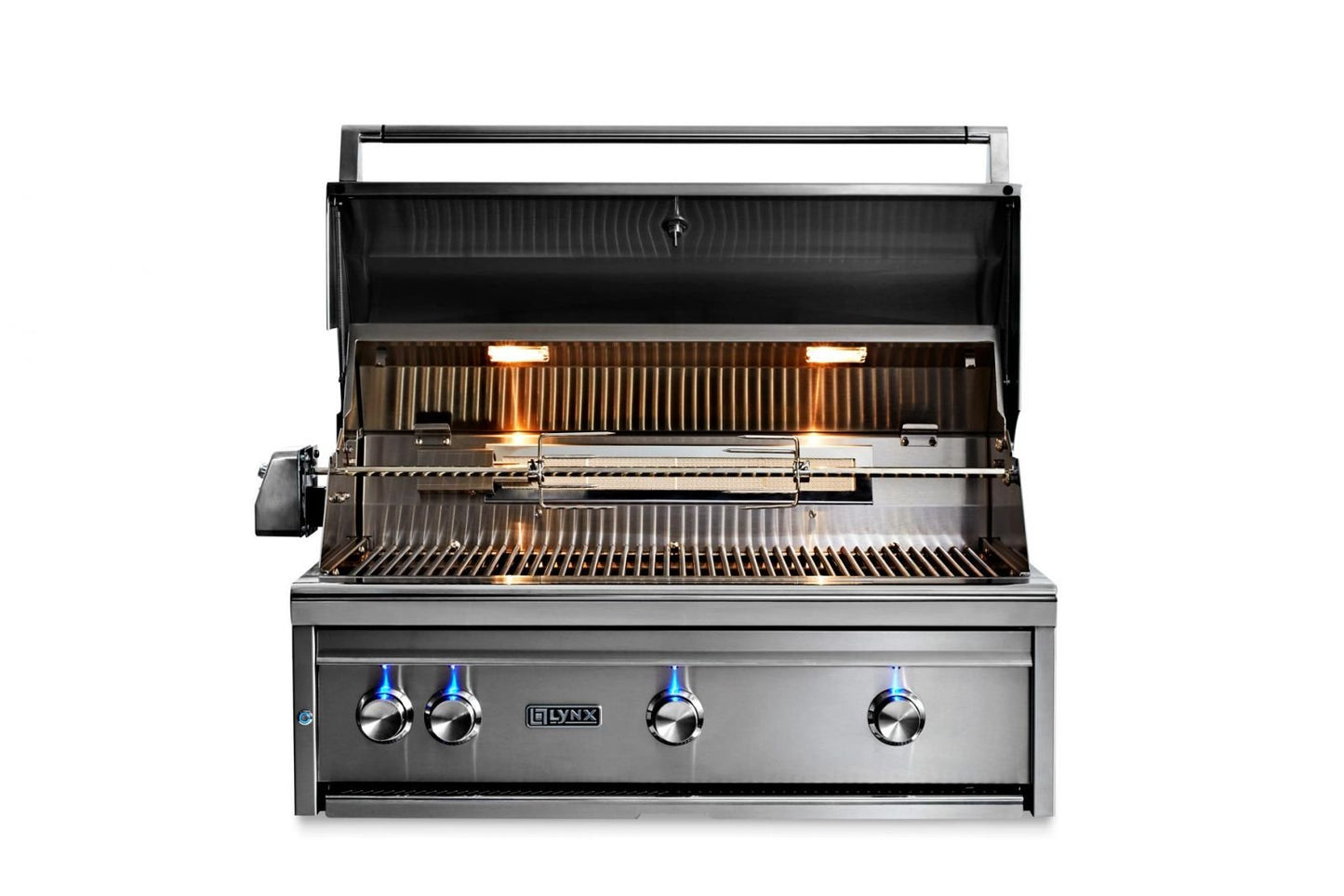 Lynx - 36" Professional Built-In Grill with All Trident Infrared Burners and Rotisserie