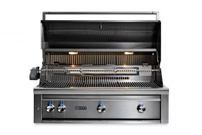 Lynx - 42" Professional Built-In Grill with All Trident Infrared Burners and Rotisserie