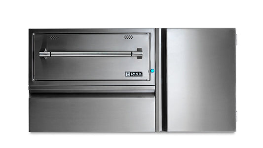 Lynx - 42" Professional Convenience Center with Warming Drawer