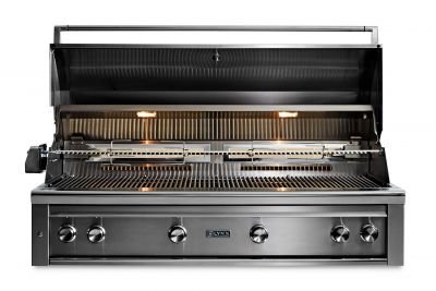 Lynx - 54” Professional Built-in Grill with 1 Trident Infrared Burner and 3 Ceramic Burners and Rotisserie