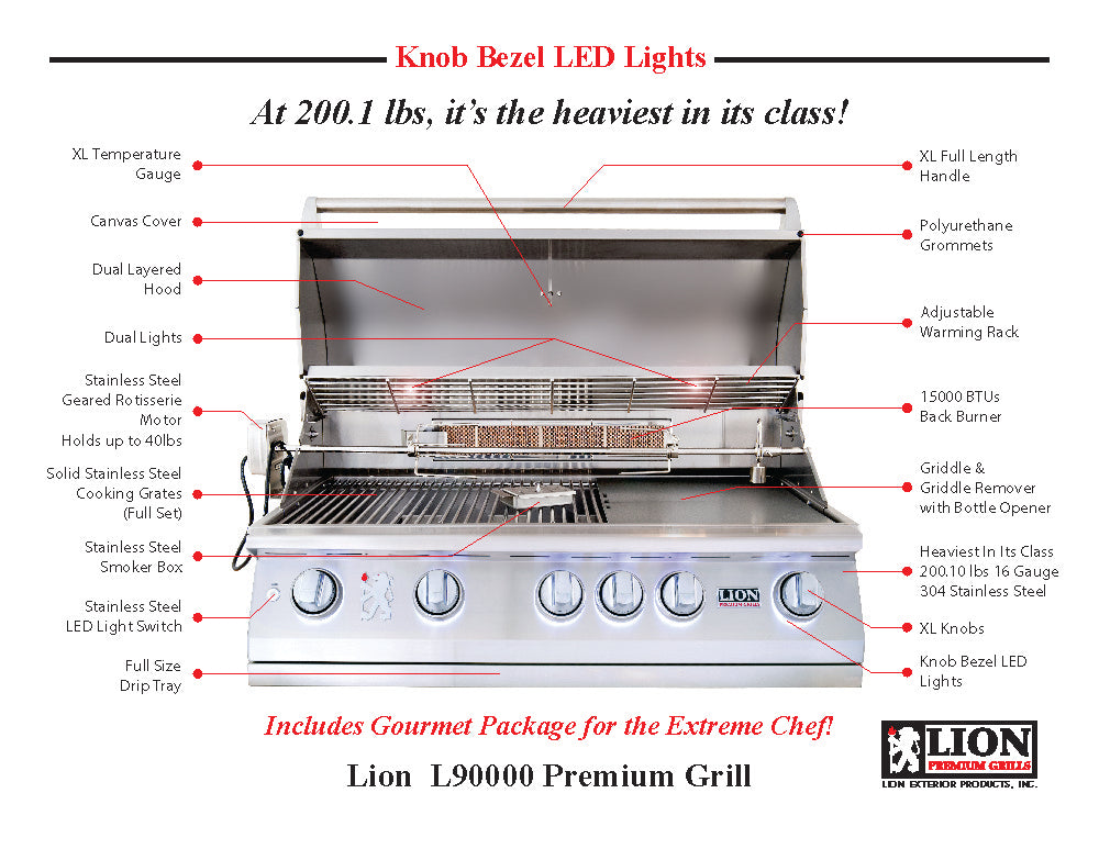 Lion - L90000 Premium Grill