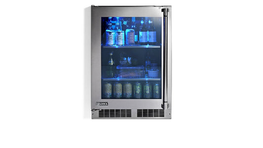 Lynx - 24" Outdoor Refrigerator with Glass Door