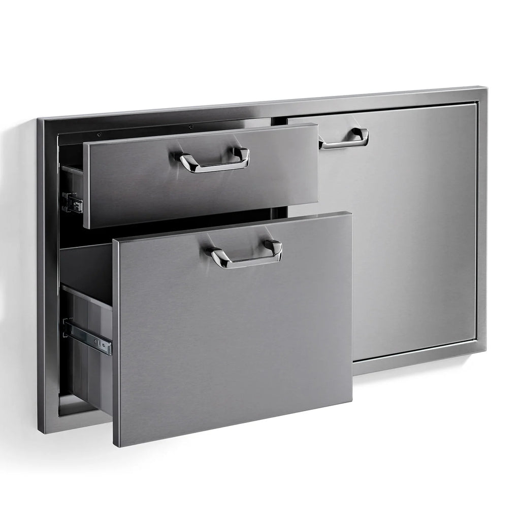 Lynx - 42" Classic Door Drawer Combination