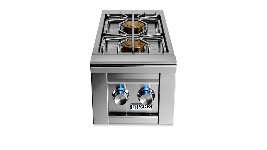 Lynx - Professional Double Side-Burners for Built-in Grills