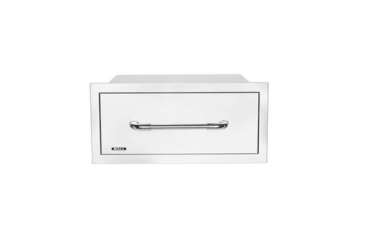 Bull - Large Single Stainless-Steel Drawer with Reveal