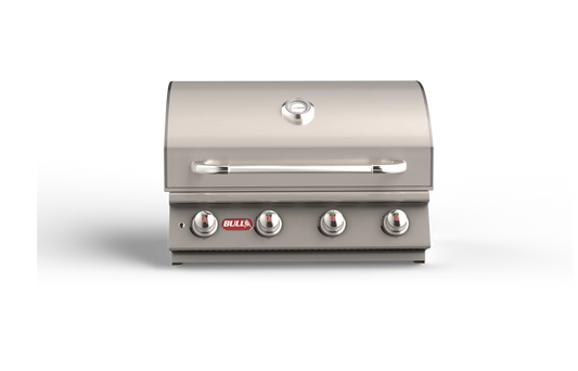 Bull - 30" Lonestar – Stainless Steel Gas Grill Head 4 Burner