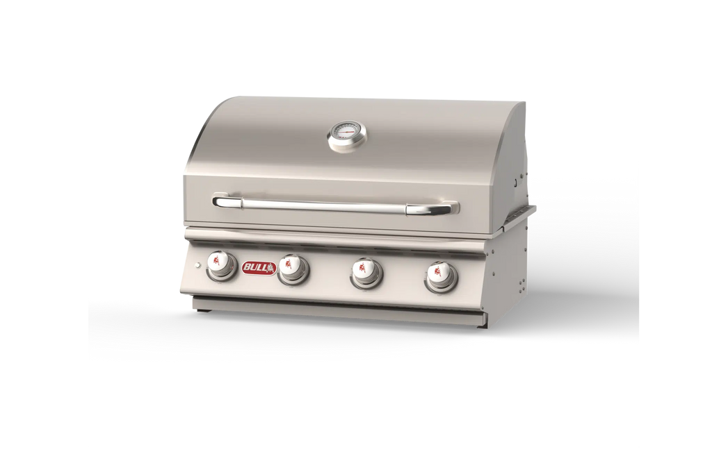Bull - 30" Lonestar – Stainless Steel Gas Grill Head 4 Burner