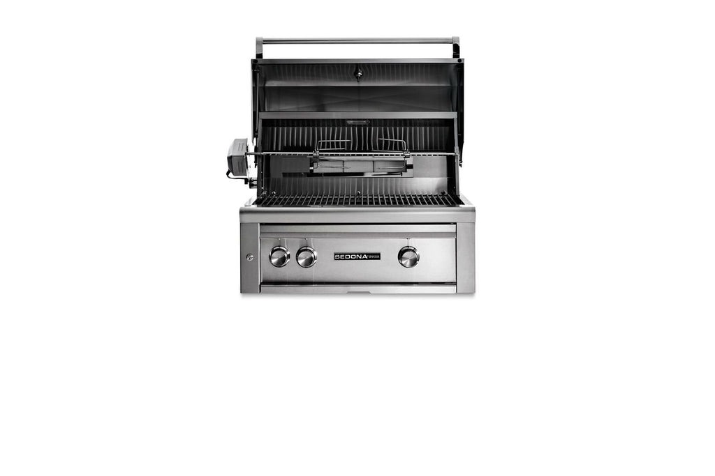 Lynx- 30" Sedona Built-In Grill with Rotisserie, 1 Prosear Infrared Burner and 1 Stainless Steel Burner