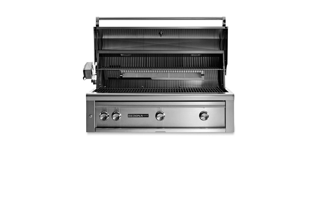 Lynx - 42" Sedona Built-In Grill with Rotisserie, 1 Prosear Infrared Burner and 2 Stainless Steel Burners