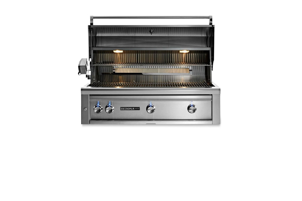 Lynx - 42" Sedona Built-In Grill with Rotisserie, 1 Prosear Infrared Burner and 2 Stainless Steel Burners