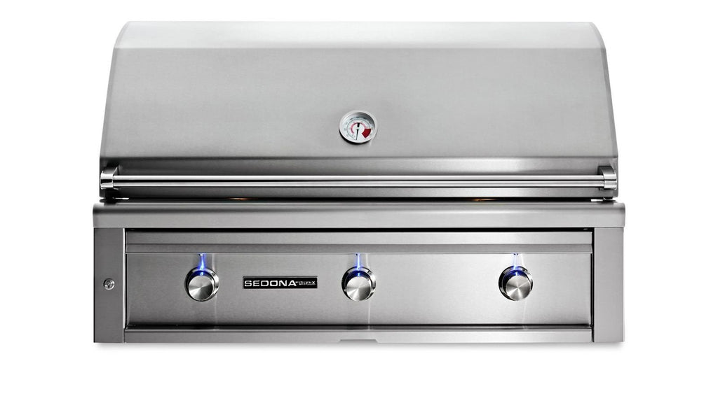 Lynx - 42" Sedona Built-In Grill with 3 Stainless Steel Burners w/ Insulated Jacket
