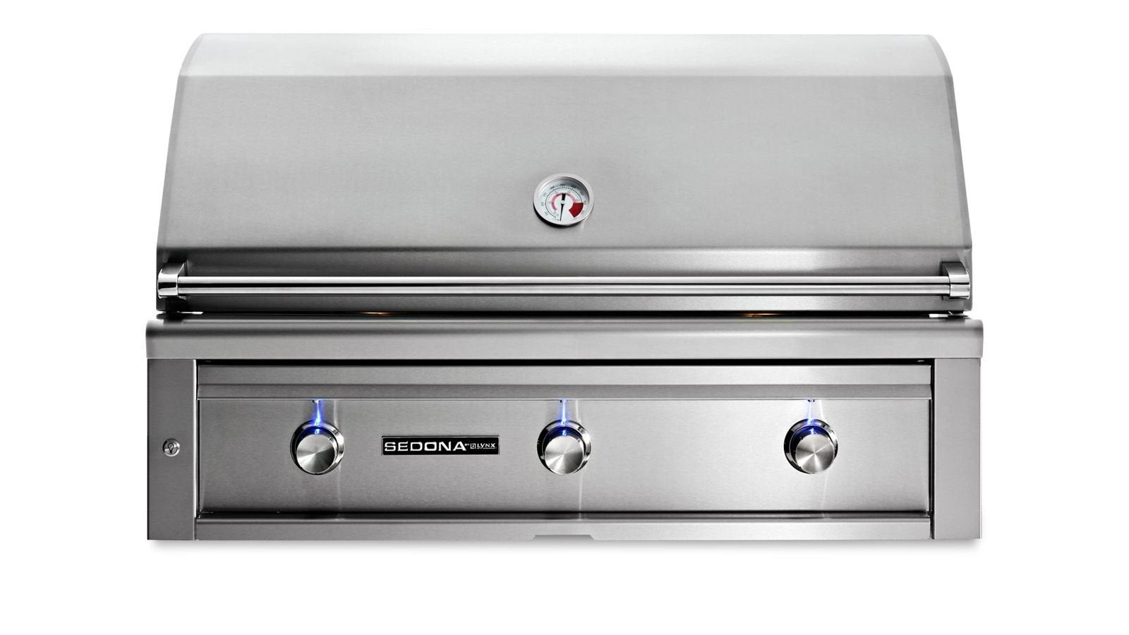 Lynx - 42" Sedona Built-In Grill with 1 Prosear Infrared Burner and 2 Stainless Steel Burners w/ Insulated Jacket