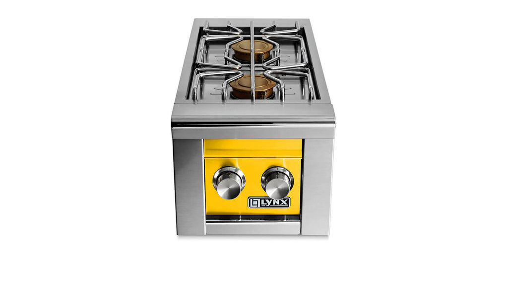 Lynx - Professional Double Side-Burners for Built-in Grills