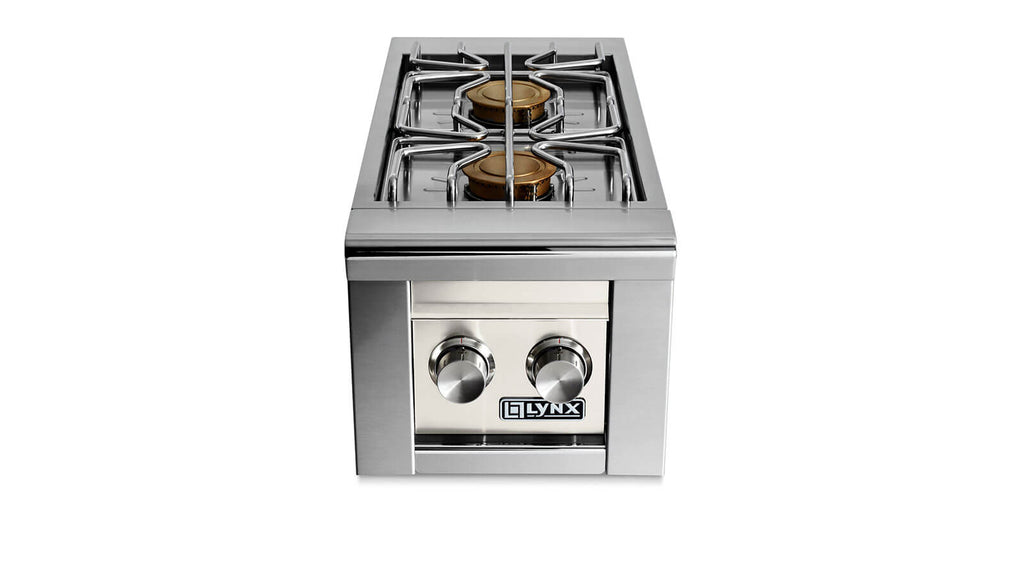 Lynx - Professional Double Side-Burners for Built-in Grills
