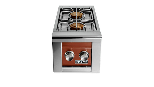 Lynx - Professional Double Side-Burners for Built-in Grills