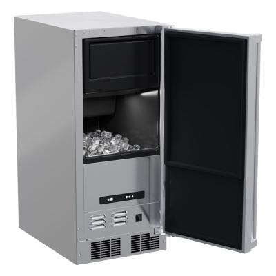 Marvel - 15" Outdoor Built-In Clear Ice Machine For Gravity Drain Applications