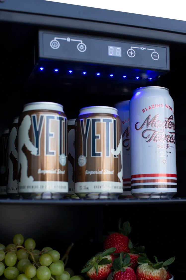 Novo 15" Glass Door Refrigerator