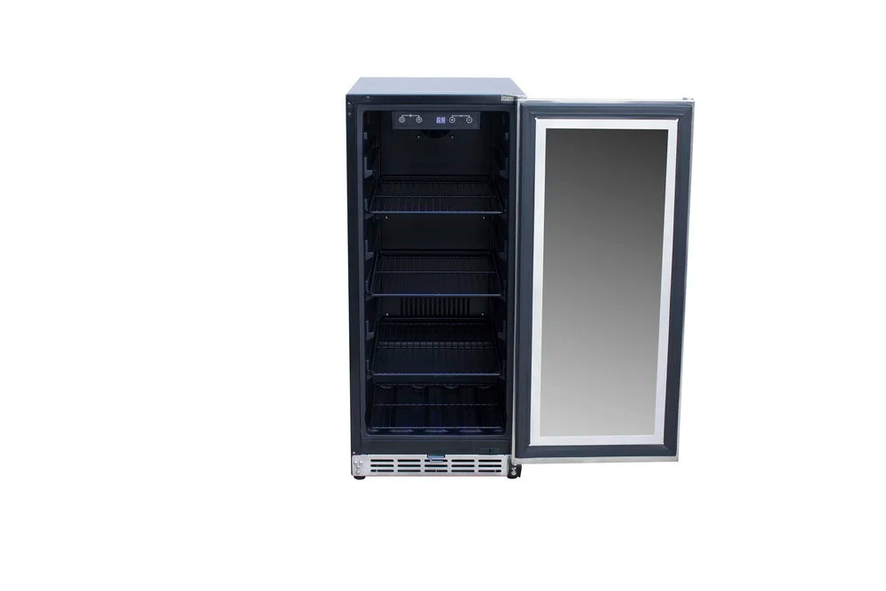 Novo 15" Glass Door Refrigerator