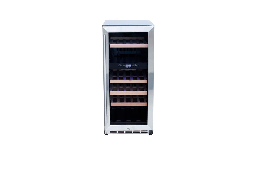 Novo 15" Wine Cooler with Glass Door