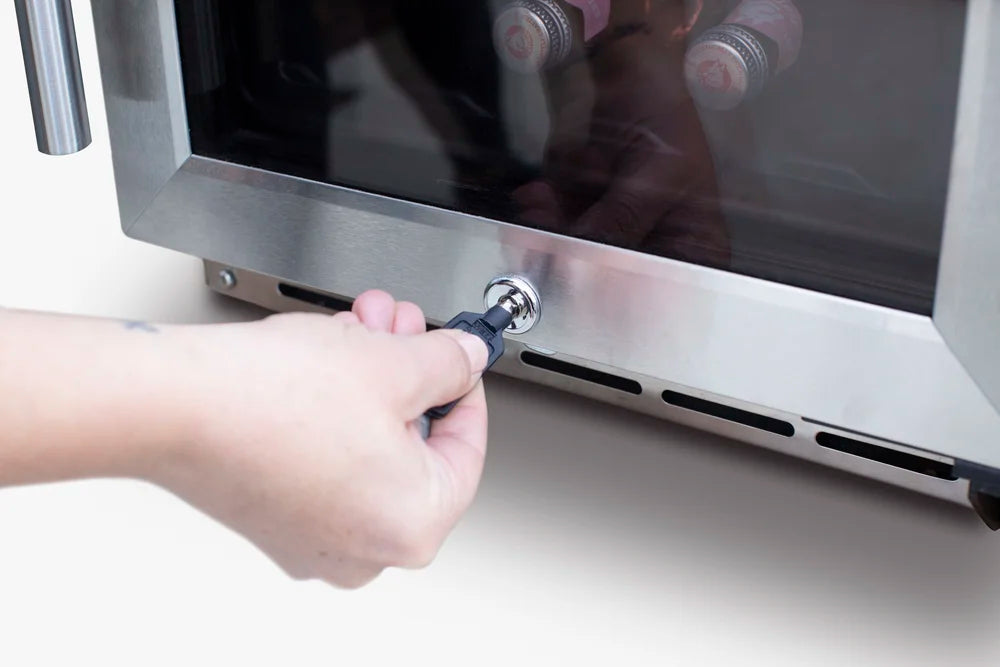 Novo 15" Wine Cooler with Glass Door