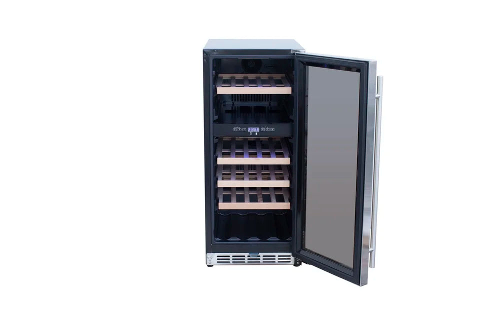 Novo 15" Wine Cooler with Glass Door