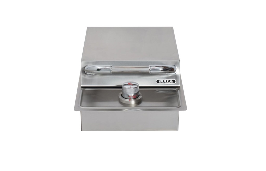 Bull - Single Stainless Steel Side burner - Drop In