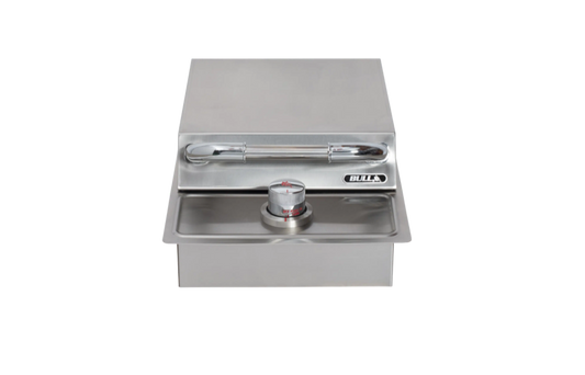 Bull - Single Stainless Steel Side burner - Drop In