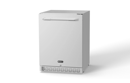 Bull - Premium Outdoor Rated 4.9 cu. ft. Stainless Steel Fridge Series II