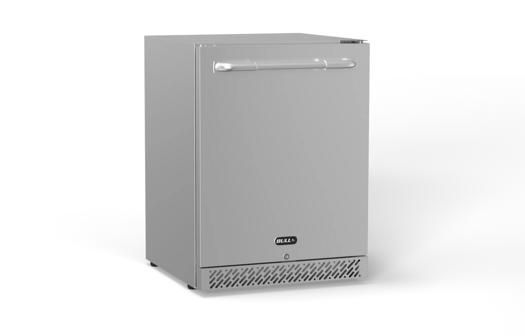 Bull - Premium Outdoor Rated 4.9 cu. ft. Stainless Steel Fridge Series II