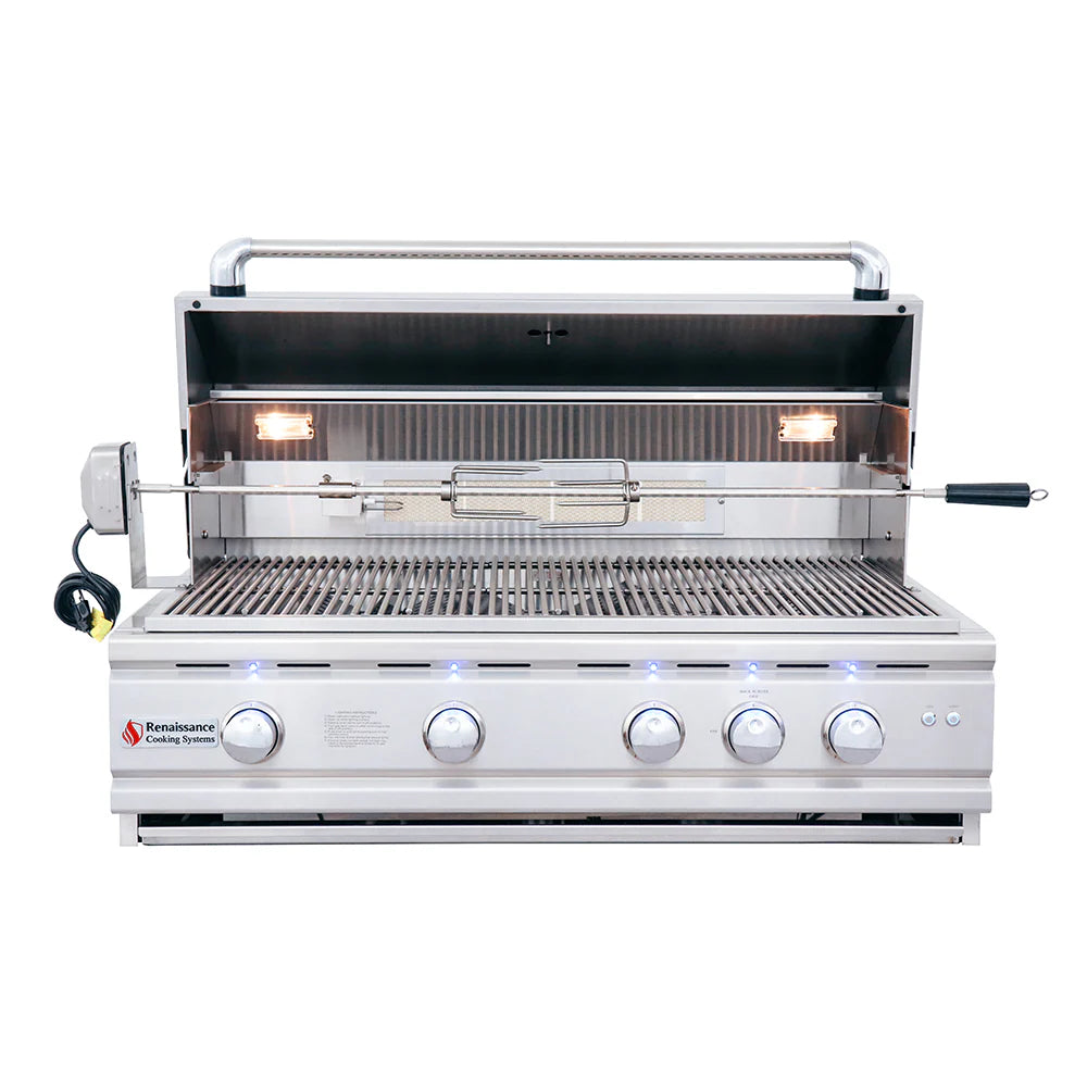 RCS 38" Cutlass Pro Built-In Grill w/ insulated jacket