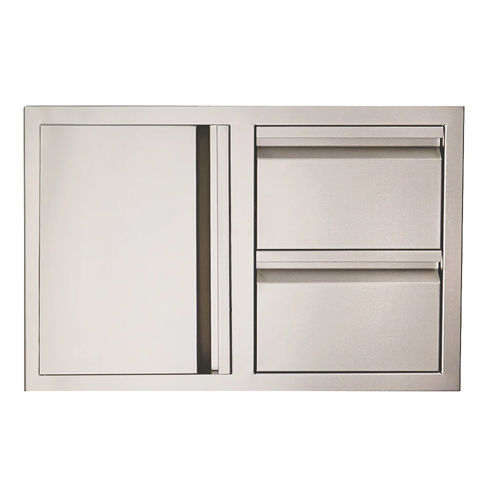 RCS Valiant Double Drawer & Door Combo -  Soft Close -L/R