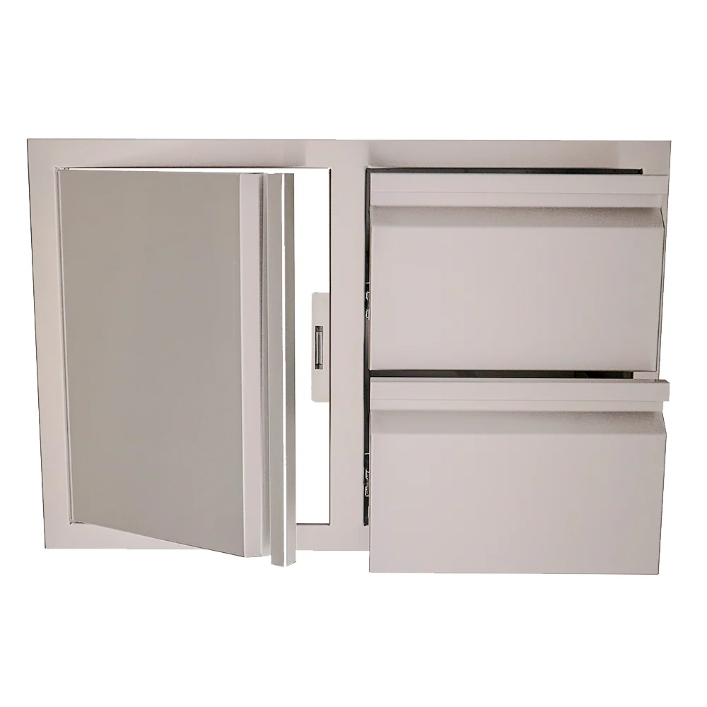 RCS Valiant Double Drawer & Door Combo -  Soft Close -L/R