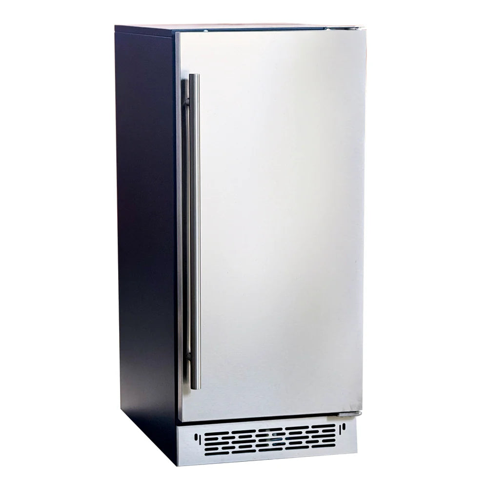 RCS Stainless Nugget Ice Maker - 26 lb Storage Capacity
