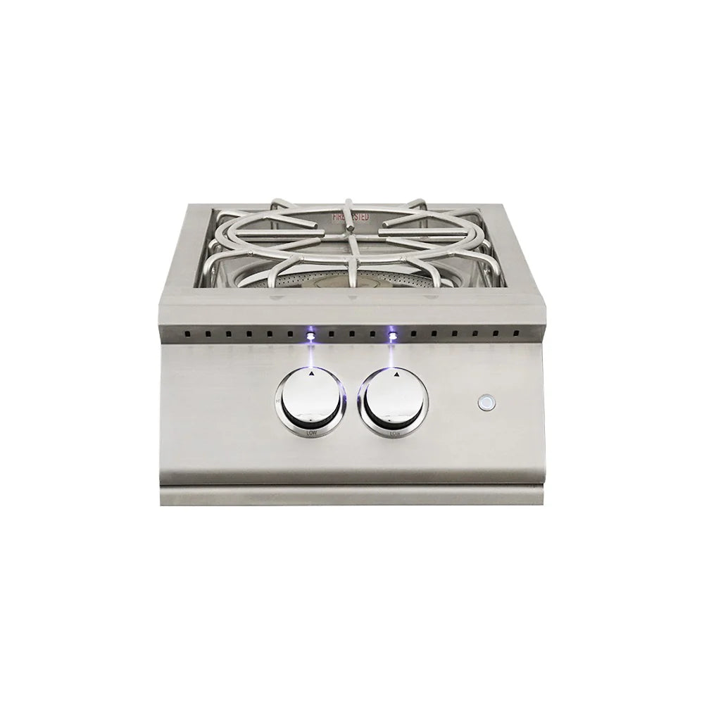 RCS Premier Pro Burner w/ LED Lights NG/LP