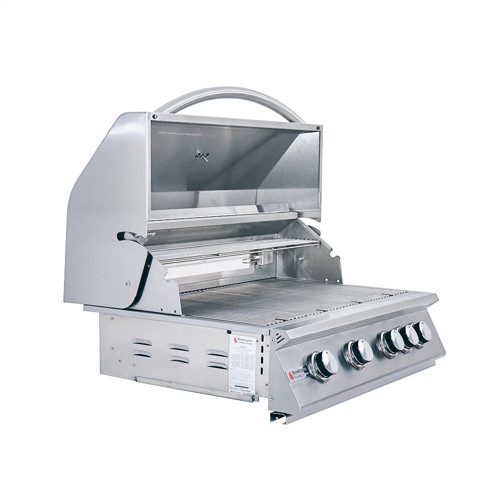 RCS 32" Premier Built-In Grill w/ LED Lights w/insulated jacket