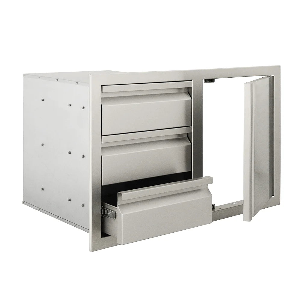 RCS Valiant Triple Drawer & Door Combo - Soft Close L/R