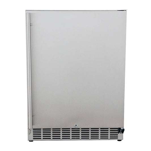 RCS Stainless Refrigerator - 5.01 Cu Ft. - UL Rated - Solid Stainless Steel Door