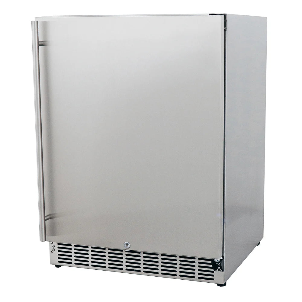 RCS Stainless Refrigerator - 5.01 Cu Ft. - UL Rated - Solid Stainless Steel Door