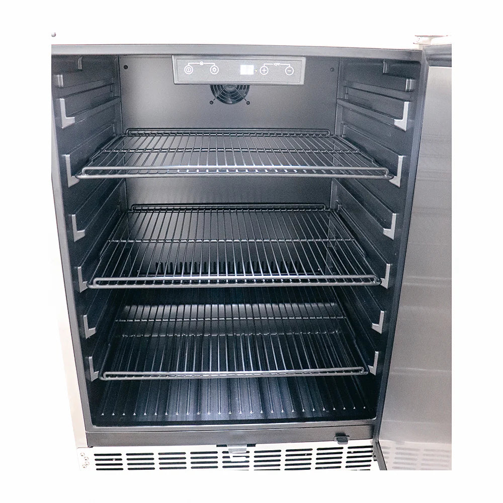 RCS Stainless Refrigerator - 5.01 Cu Ft. - UL Rated - Solid Stainless Steel Door