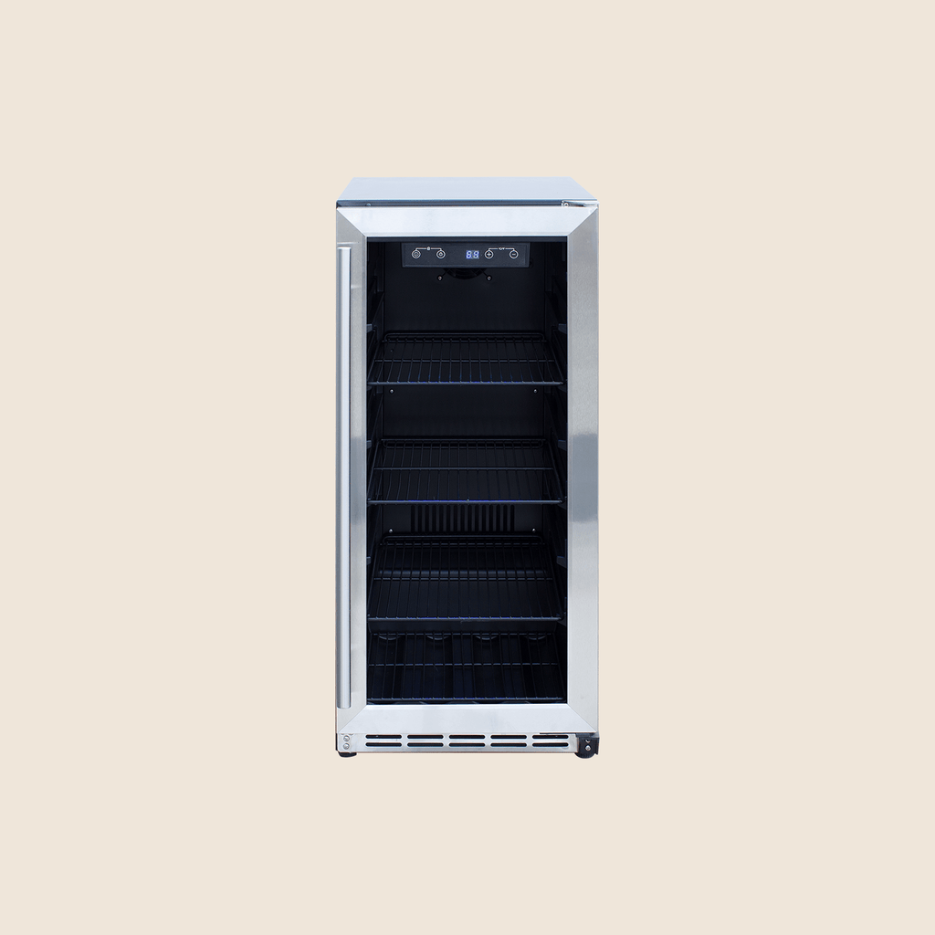 Summerset - 15" Outdoor Rated Refrigerator w/ Glass Door