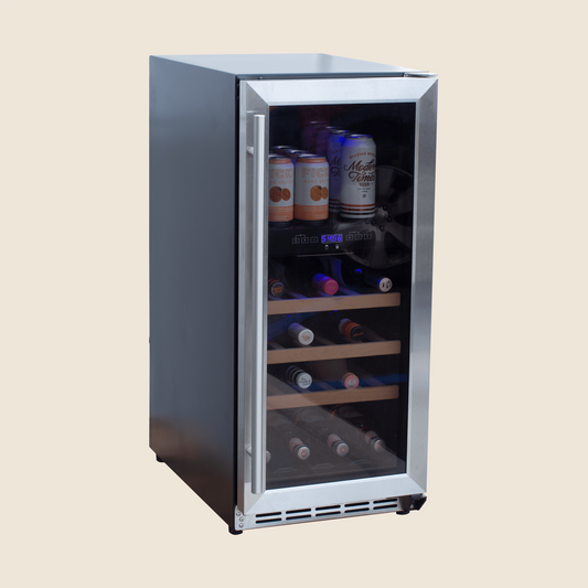 Summerset - 15" Outdoor Rated Dual Zone Wine Cooler