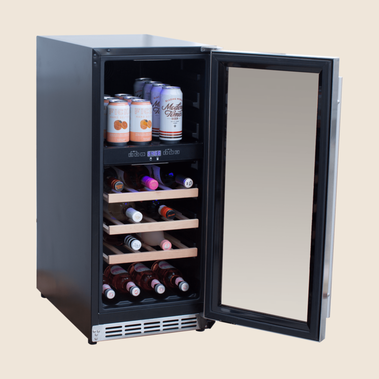 Summerset - 15" Outdoor Rated Dual Zone Wine Cooler