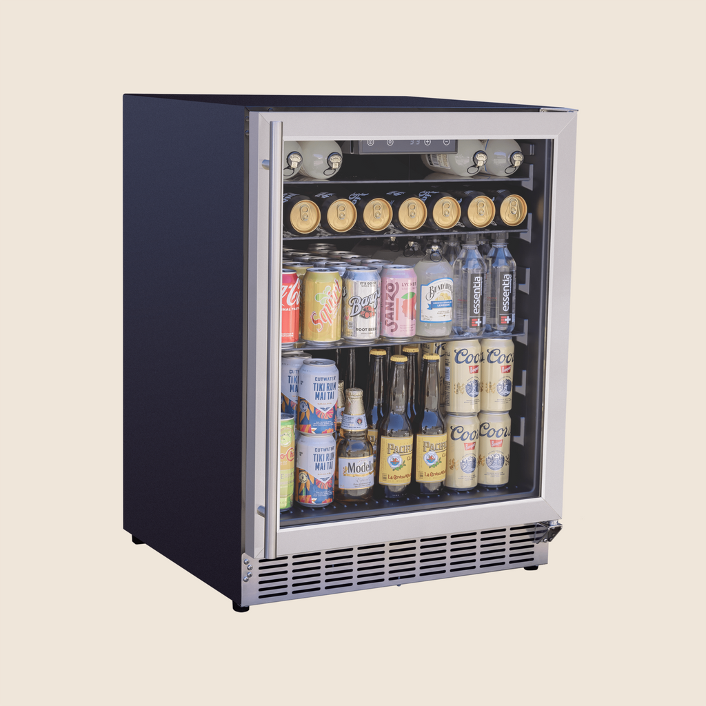 Summerset - 24" Outdoor Rated Refrigerator w / Glass Door